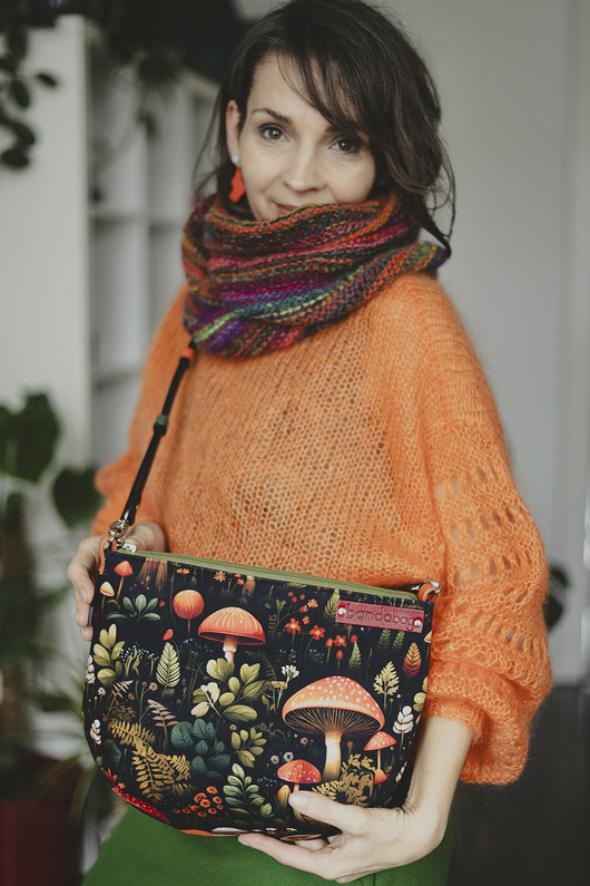 torby na ramię Muchomorki... kolorowa listonoszka