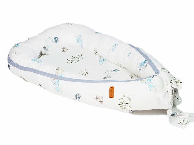 akcesoria do łóżeczek Bambusowy kokon niemowlęcy