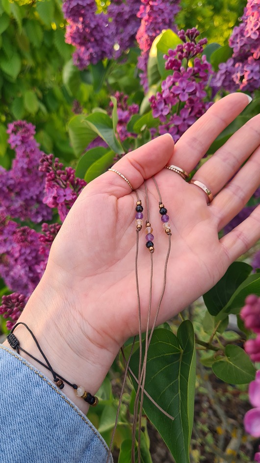 bransoletki na sznurku Bransoletka SZCZĘŚCIE