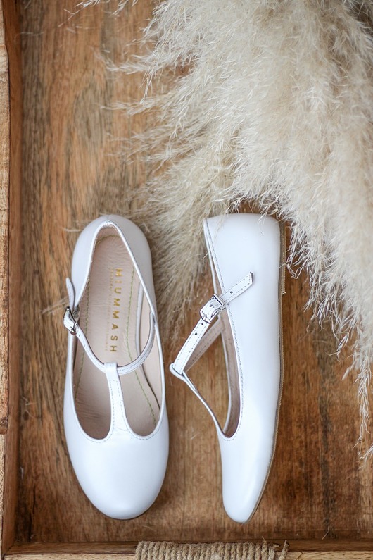 buty dziecięce BALERINKI BABY BIAŁe