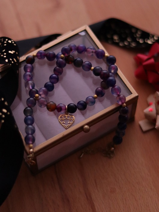 Choker agat smoczy CALME