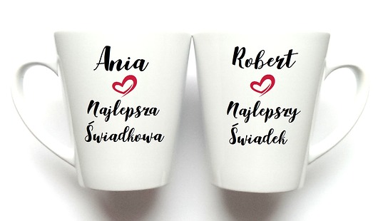 KUBKI  LATTE dla Świadków FarrowDesign