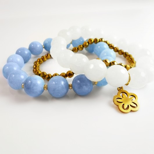 Bransoletki 'Blue Boho Chic' labonita