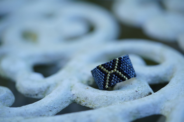 pierścionki - różne Pierścionek Beadingowy WildOcean