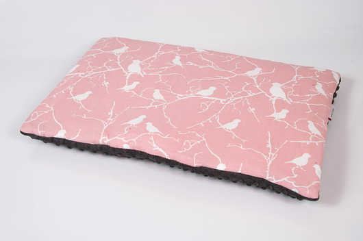 Płaska poduszka minky - na gałązce - 40x60cm Minky and Cotton