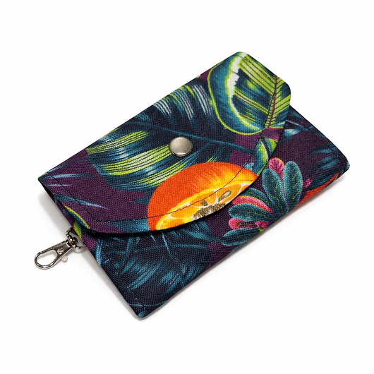 portfele damskie Portfelik pomarańcze