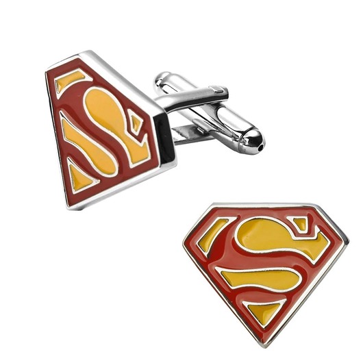 spinki do mankietów SPINKI DO MANKIETÓW koszuli MANKIETU SuperMan