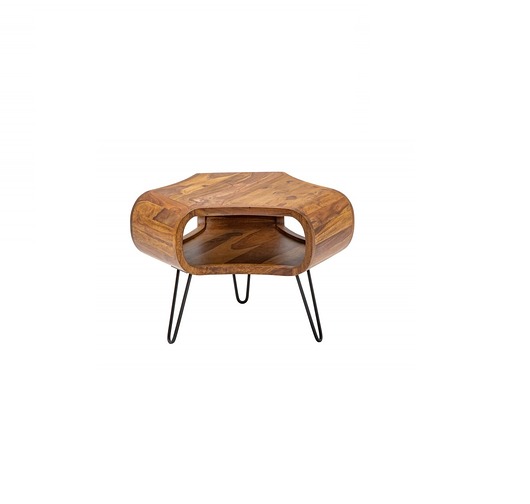 Stolik kawowy Spider Oval drewno sheesham 60cm Home Design