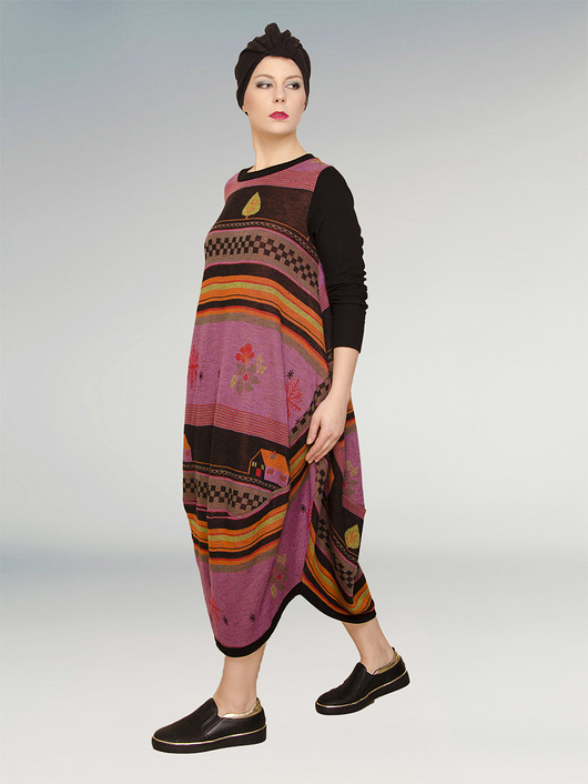 dzianinowa sukienka maxi ostatnia S/M Non Tess