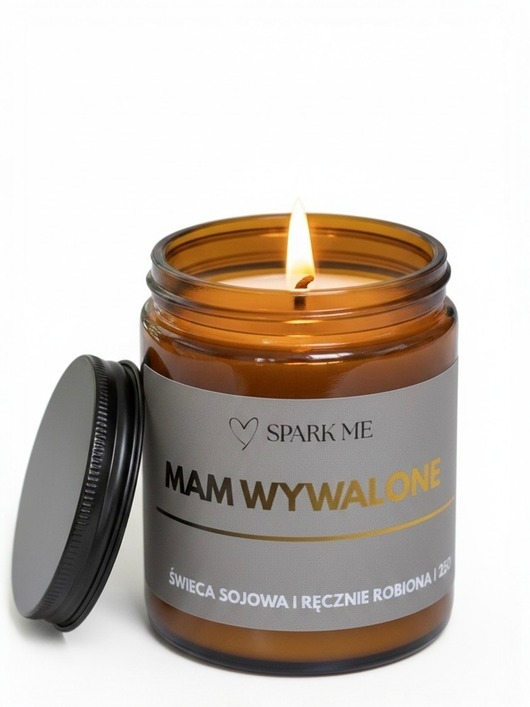 świeczniki i świece Świeca zapachowa MAM WYWALONE 250 ML