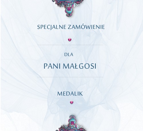 na zamówienie Pani Małgosi - Simple - medalik  Ewa Saj Fotografie