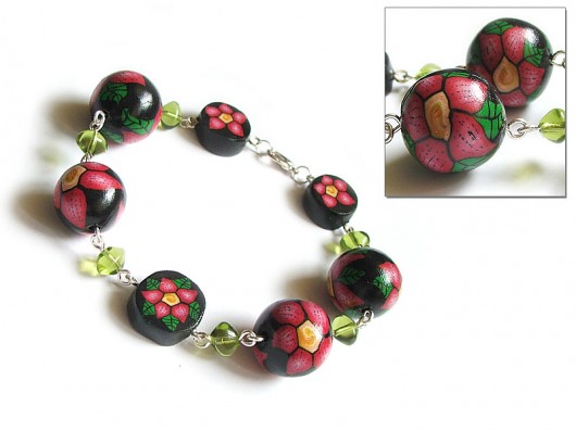 FIMO collection: lilie III Czarna Pantera