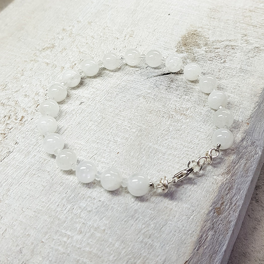 bransoletki z kamieni naturalnych Bransoletka z kamieniem księżycowym bs13