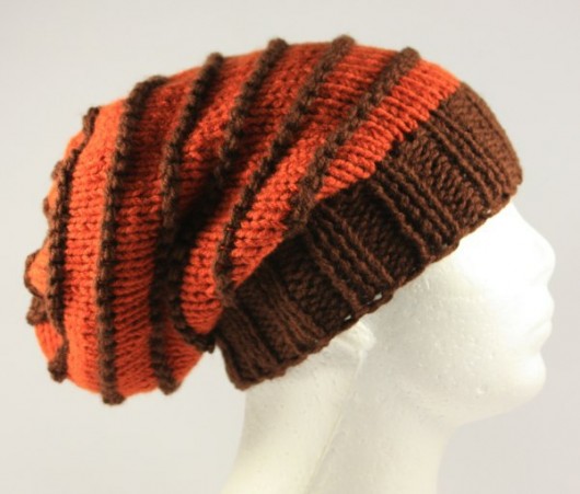 CZAPA brown-orange RękaProduction
