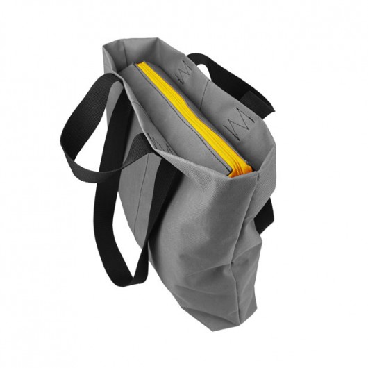 SHOPPER BAG 01 zolty zamek purol design