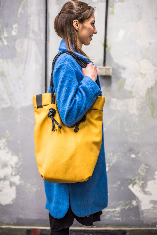 torby na ramię TOTE#1 HELLO YELLOW
