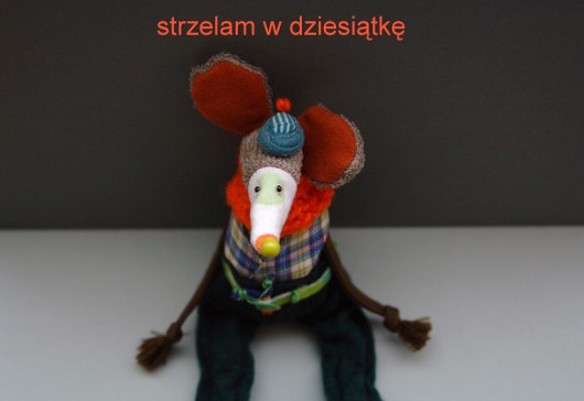 mysz na szczęście Uszate