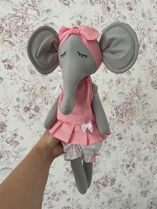 Maskotka Słonik Hania 40 cm GroKo Design