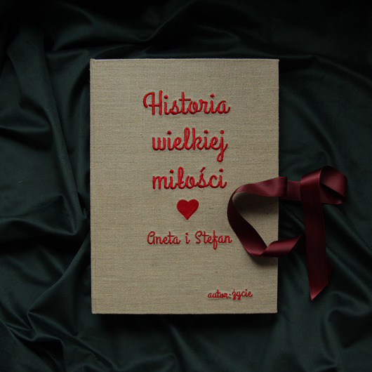 notatniki i albumy Księga haftowana A4