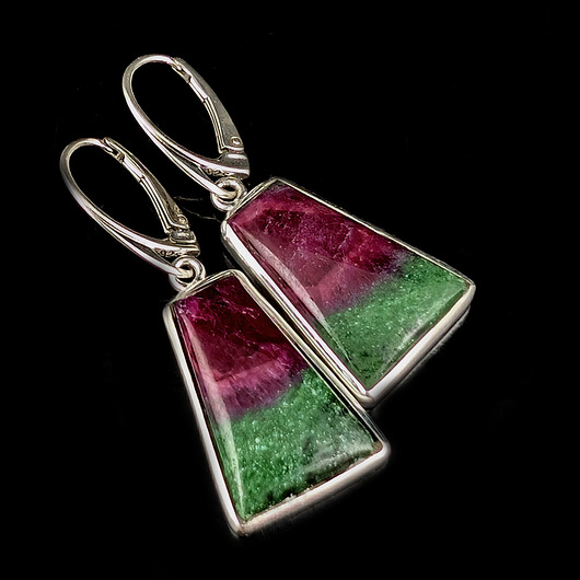 pierścionki srebrne Pierścionek rubiny w zoizycie