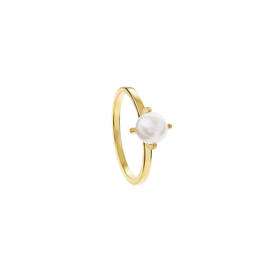 pierścionki złote Pierścionek pearl gold