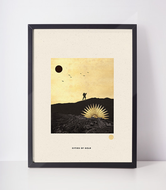 plakat cities of gold a3 Klawe Rzeczy