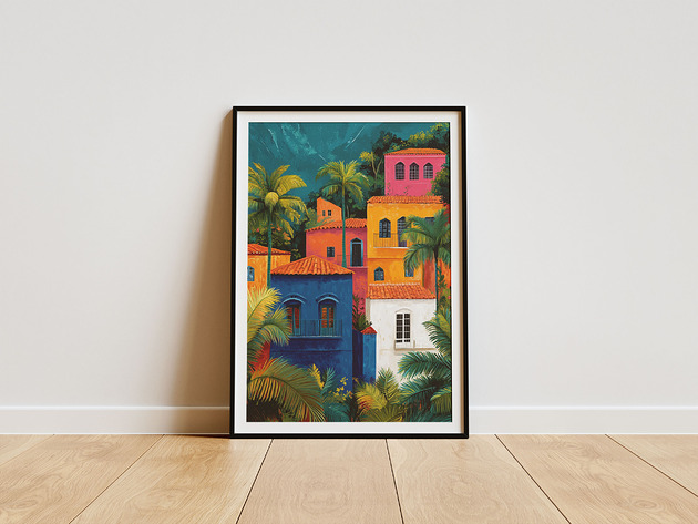 plakaty Plakat - Hot sunny day