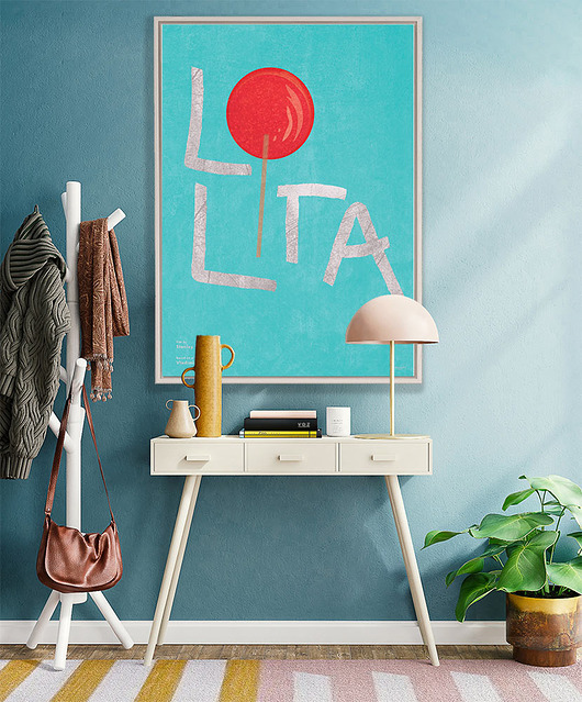 plakaty Plakat Lolita - Kubrick i Nabokov