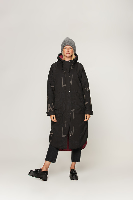 płaszcze damskie Peleryna Zimowa Long - Lettera