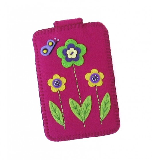 Etui na telefon Kwiaty Tulis