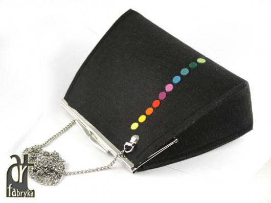 FILCOWA TOREBKA - rainbow dots art fabryka