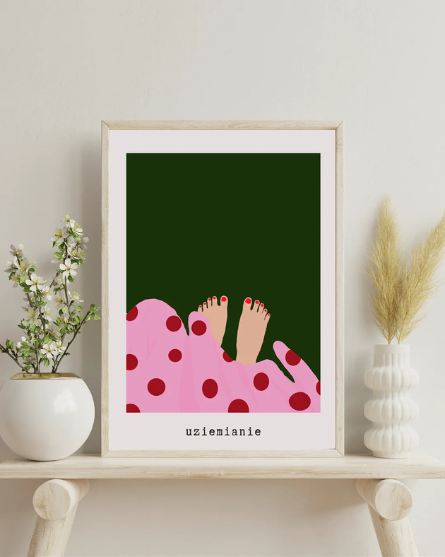grafiki i ilustracje U z i e m i a n i e PLAKAT
