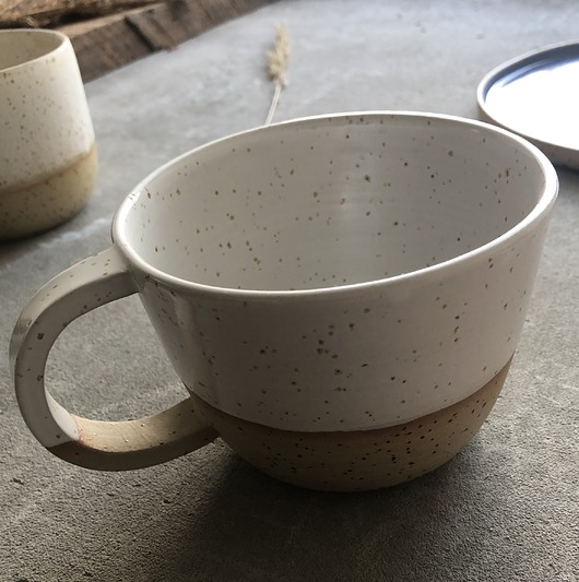 Ceramiczny kubeczek Countryside z uszkiem 500ml POTPOTSTUDIO
