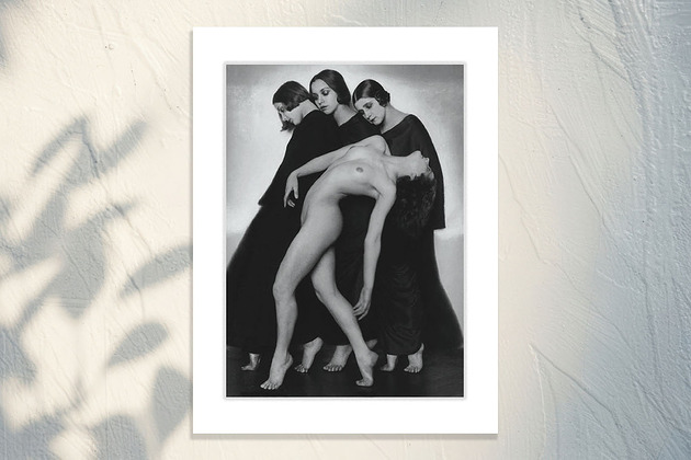 fotografia Fotografia z passe-partout; Studium Ruchu