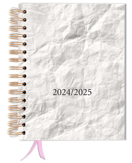 kalendarze i plannery Kalendarz terminarz 2024-2025 dzienny roczny A5+