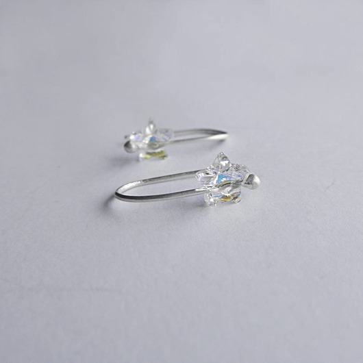 kolczyki z kamieniami Kolczyki gwiazdki