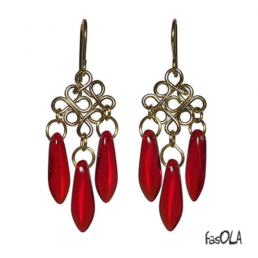 &quot; Intricato rosso &quot; fasOLA