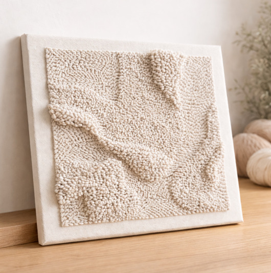 obrazy Monochrom  Zestaw Punch Needle + e-book z instrukcją krok po kroku