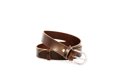 Skórzany pasek z owalną sprzączką KOZIEL LEATHER DESIGN
