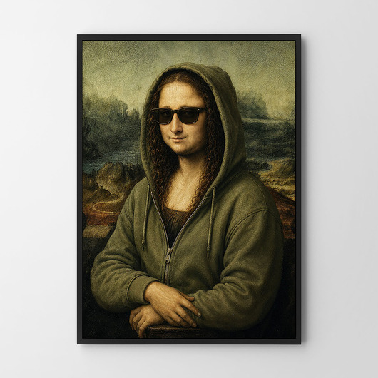 plakaty Plakat Mona Lisa w oksach