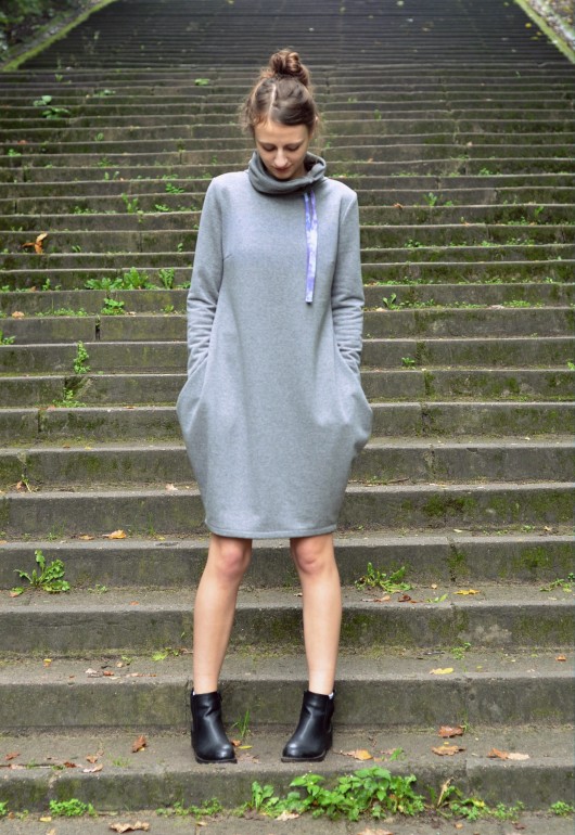 Dresowa sukienka L/XL ivy style