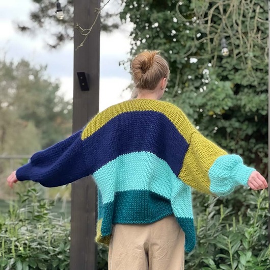 swetry damskie  100% Merino sweter na drutach