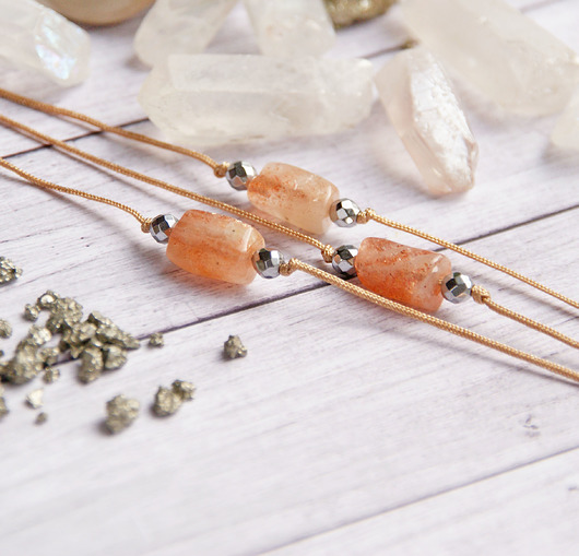 bransoletki z kamieni naturalnych OPTYMIZM - kamień słoneczny