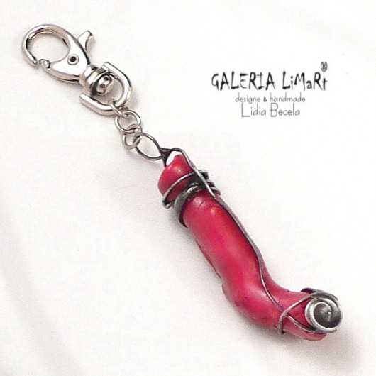 Elegancki. Brelok koralowy. Galeria Limart