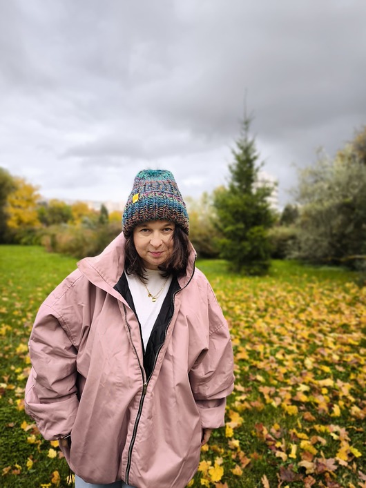 czapki damskie MAXCOLOR zimowa czapka "leśna harmonia"