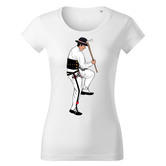 t-shirt damskie Tatra Art by Magdalena Gądek góral jak malowany