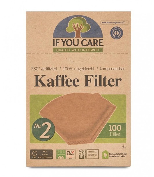 kuchnia - różne Filtry do kawy 100 szt