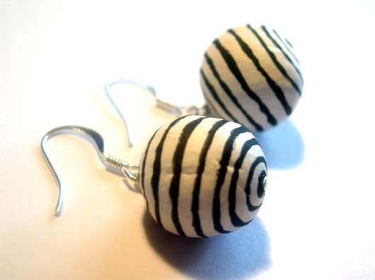kolczyki zebra mareeka