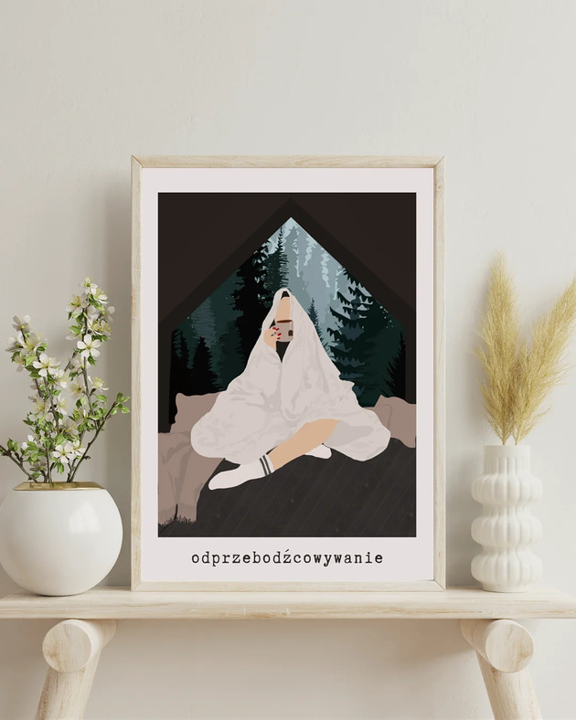 grafiki i ilustracje O d p r z e b o d ź c o w a n i e PLAKAT