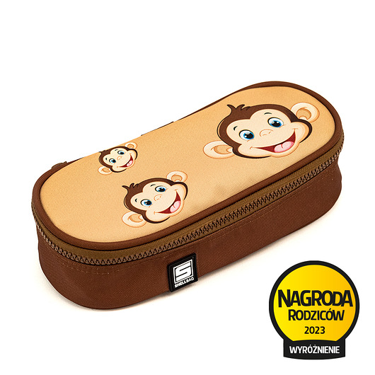 piórniki Piórnik szkolny małpka